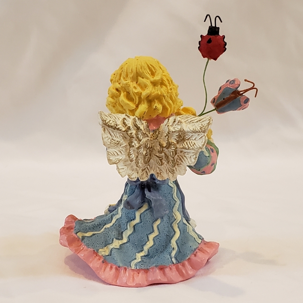 Springtime Angel, Sunflower Ladybug Butterfly - Picture 3 of 7